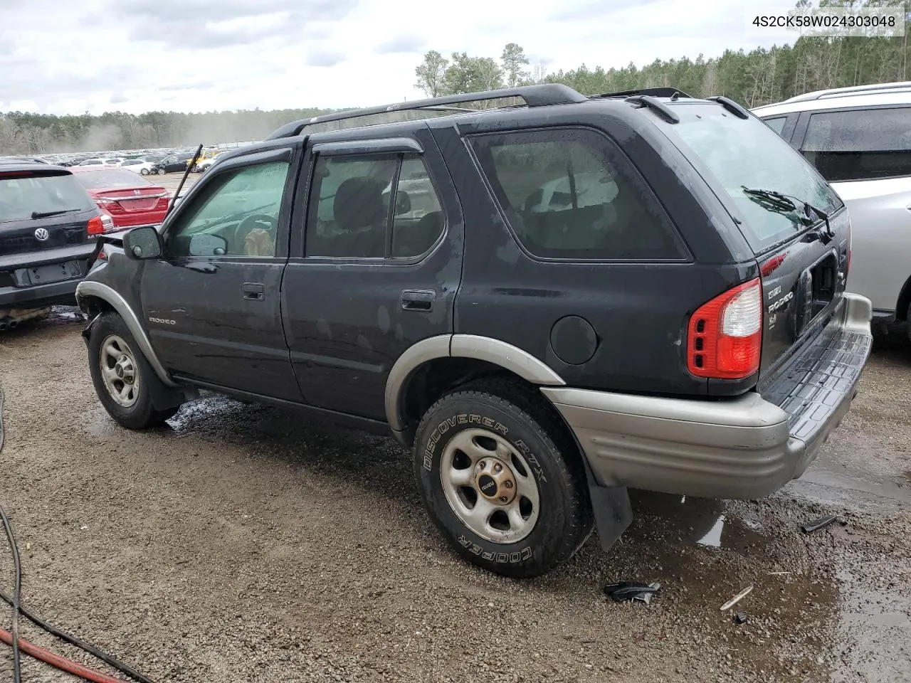 2002 Isuzu Rodeo S VIN: 4S2CK58W024303048 Lot: 37164024