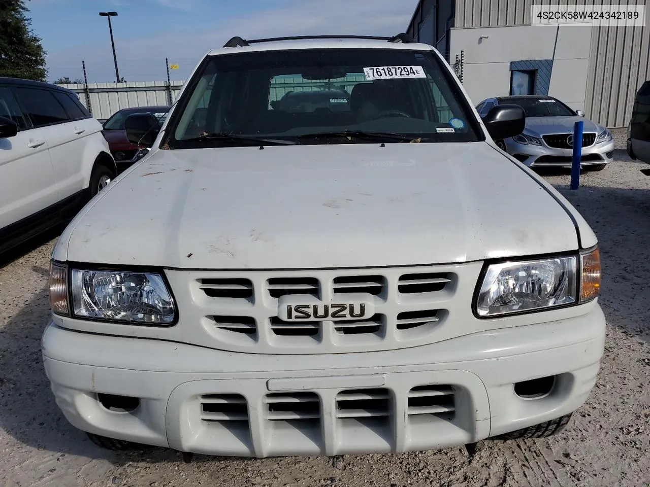 4S2CK58W424342189 2002 Isuzu Rodeo S