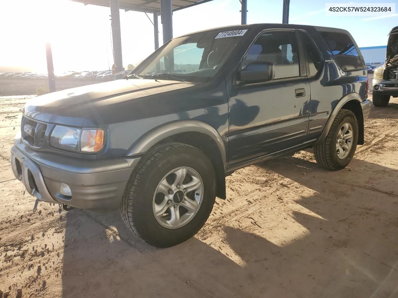 2002 Isuzu Rodeo Sport VIN: 4S2CK57W524323684 Lot: 77248604