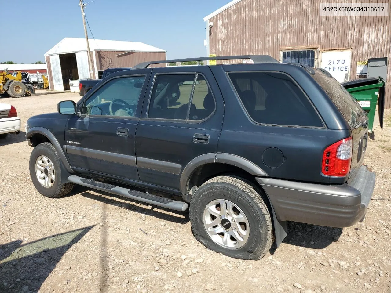 2003 Isuzu Rodeo S VIN: 4S2CK58W634313617 Lot: 70144664