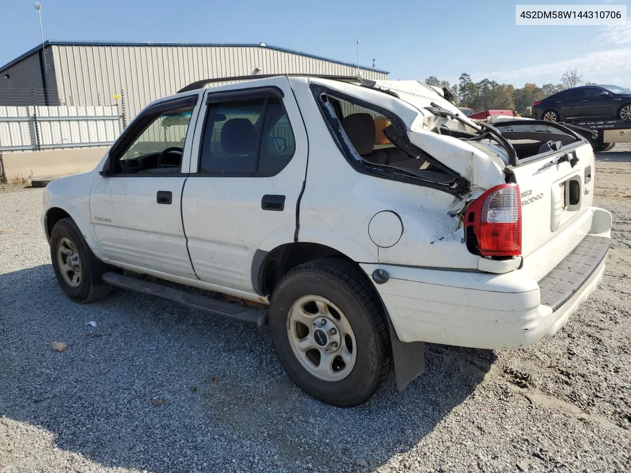 2004 Isuzu Rodeo S VIN: 4S2DM58W144310706 Lot: 74980644