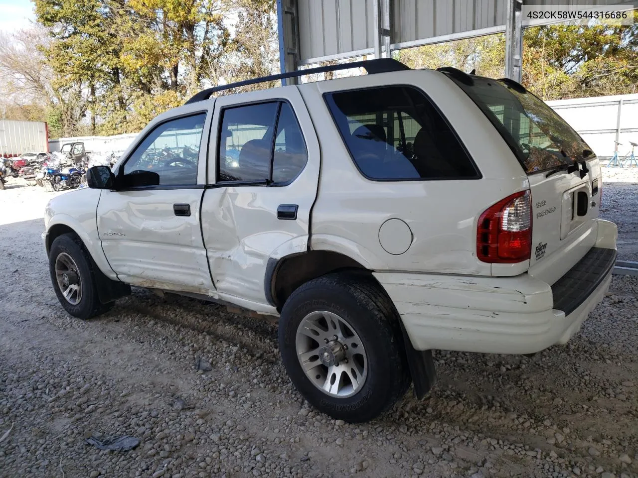 2004 Isuzu Rodeo S VIN: 4S2CK58W544316686 Lot: 79701894