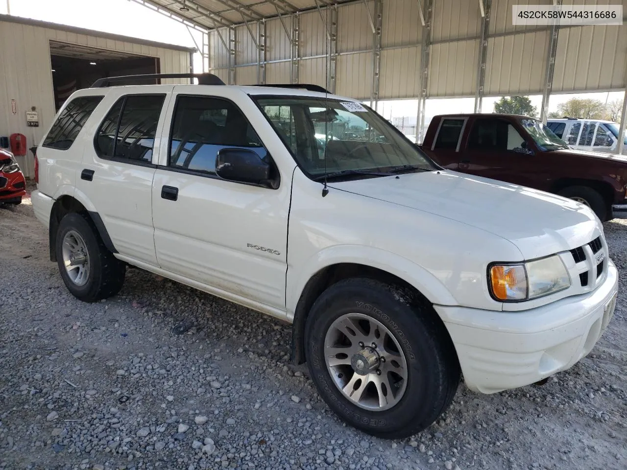 2004 Isuzu Rodeo S VIN: 4S2CK58W544316686 Lot: 79701894