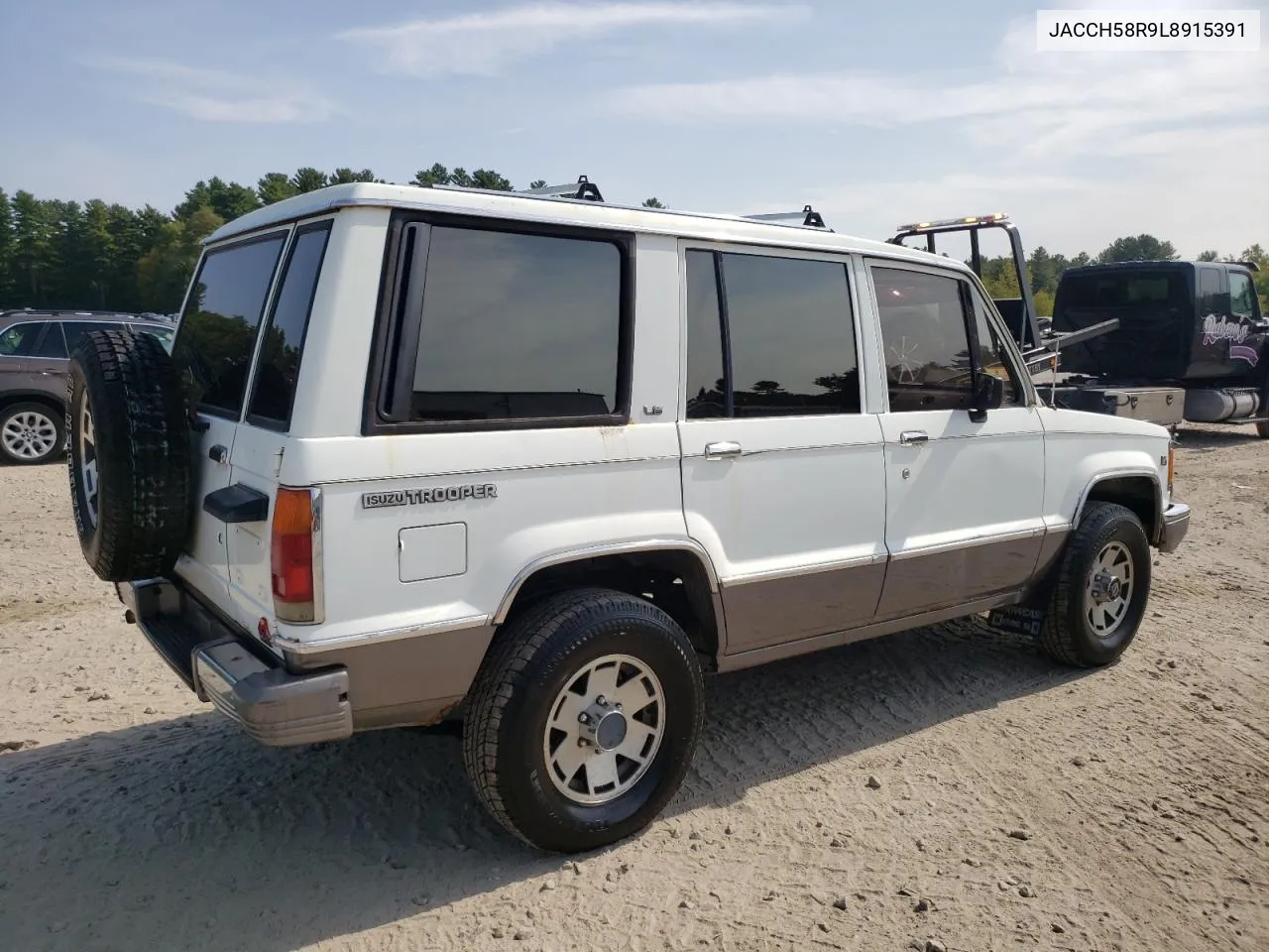 1990 Isuzu Trooper VIN: JACCH58R9L8915391 Lot: 71023334