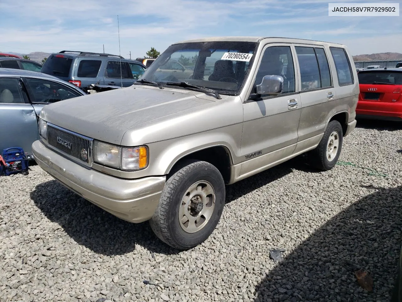 1994 Isuzu Trooper S VIN: JACDH58V7R7929502 Lot: 70280554