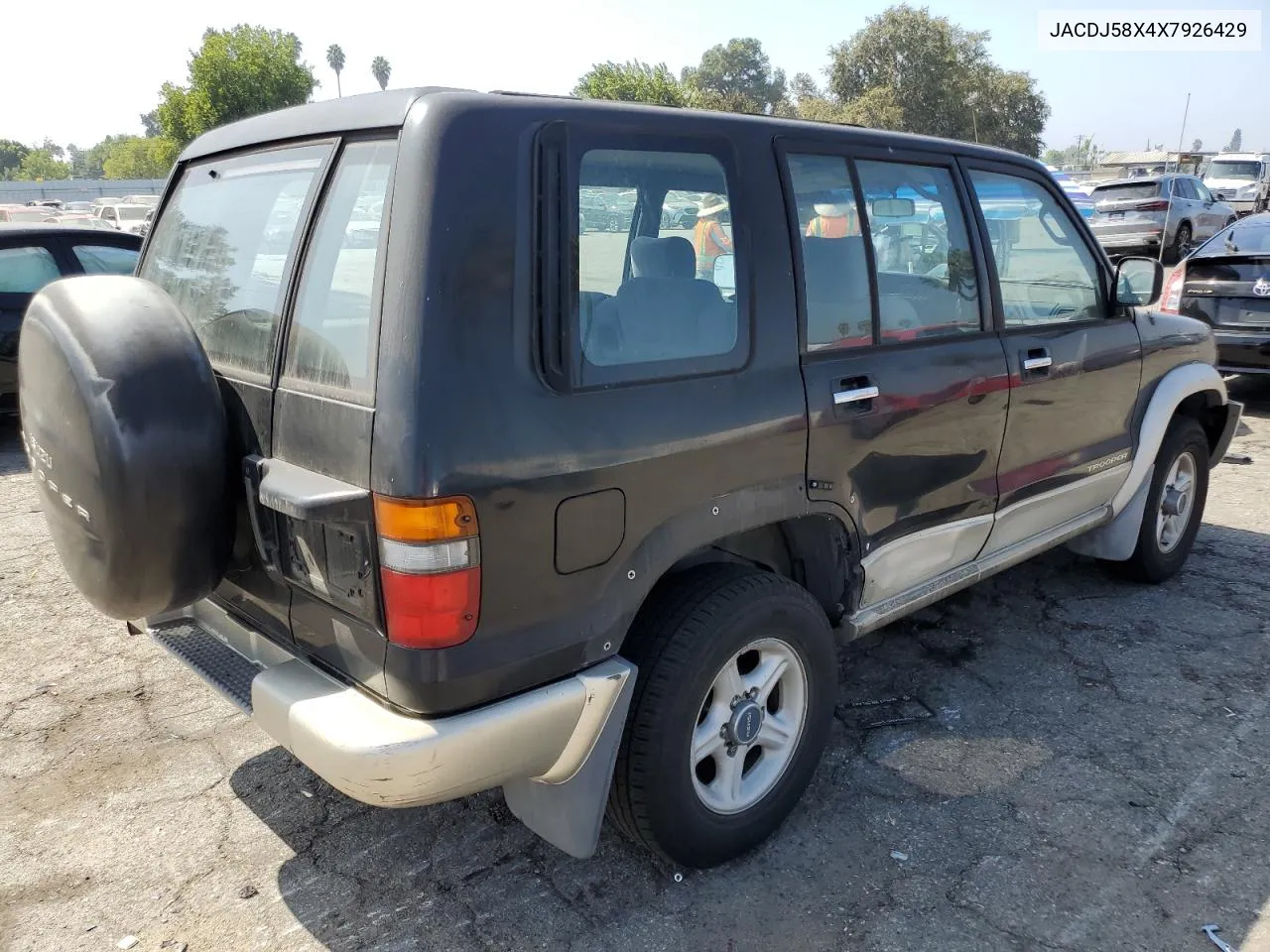 1999 Isuzu Trooper S VIN: JACDJ58X4X7926429 Lot: 72969694