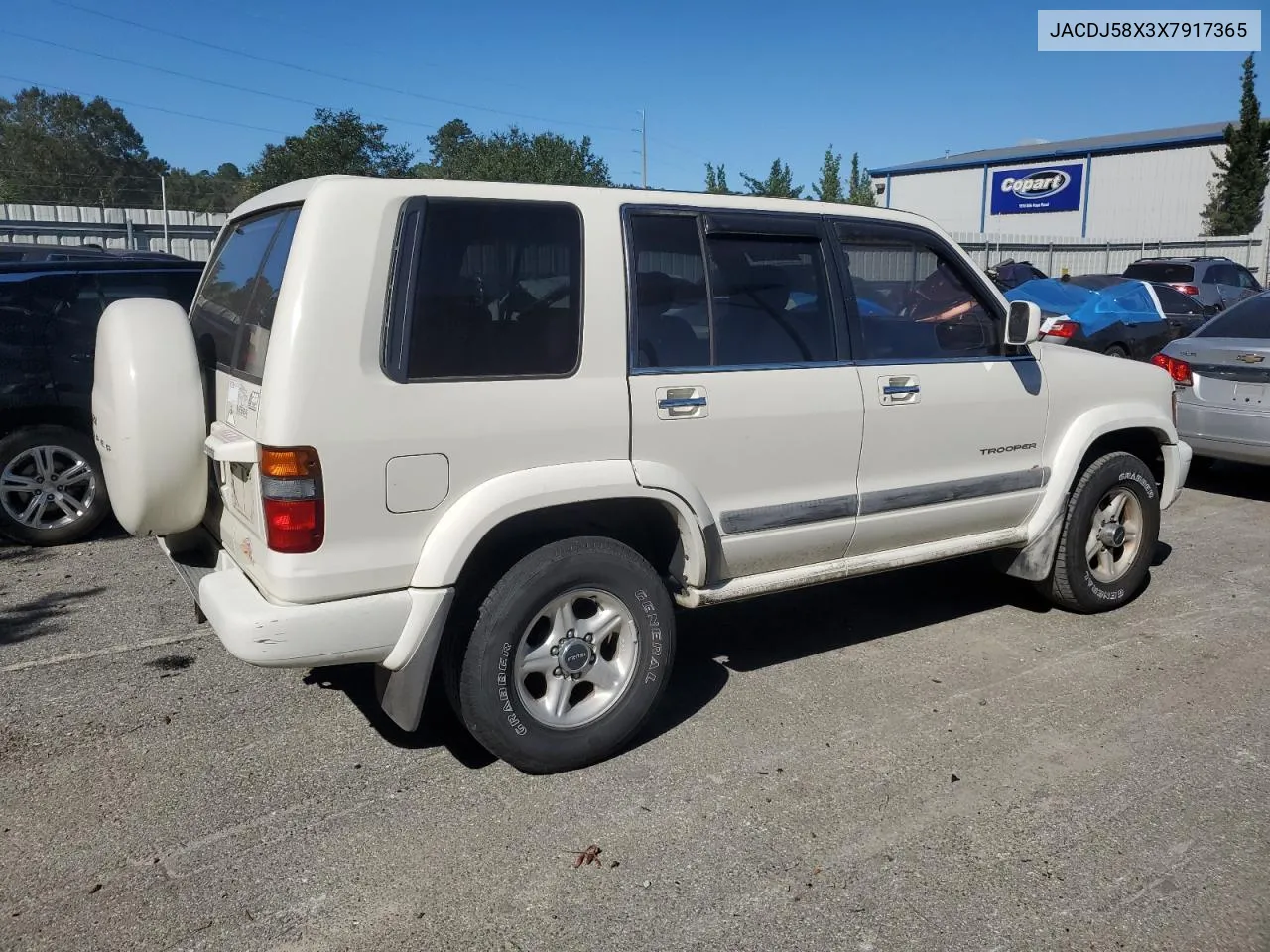 1999 Isuzu Trooper S VIN: JACDJ58X3X7917365 Lot: 76065174