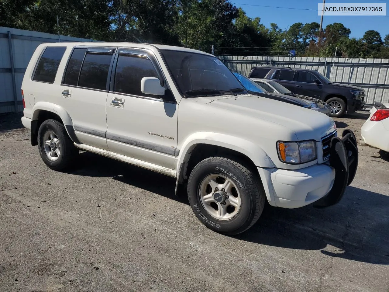 1999 Isuzu Trooper S VIN: JACDJ58X3X7917365 Lot: 76065174