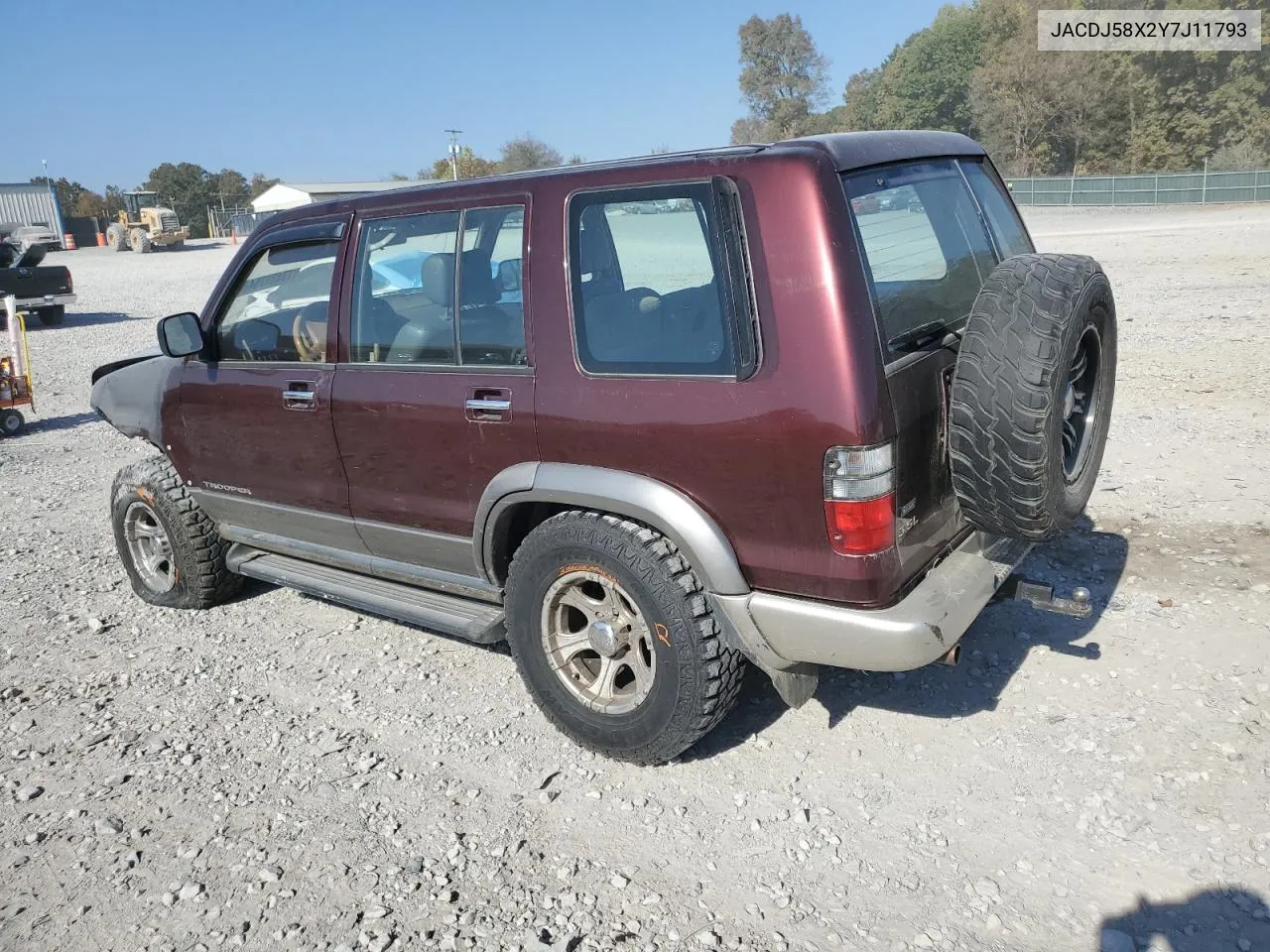 2000 Isuzu Trooper S VIN: JACDJ58X2Y7J11793 Lot: 77431754