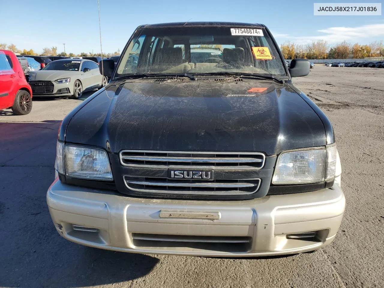 2001 Isuzu Trooper S VIN: JACDJ58X217J01836 Lot: 77548874