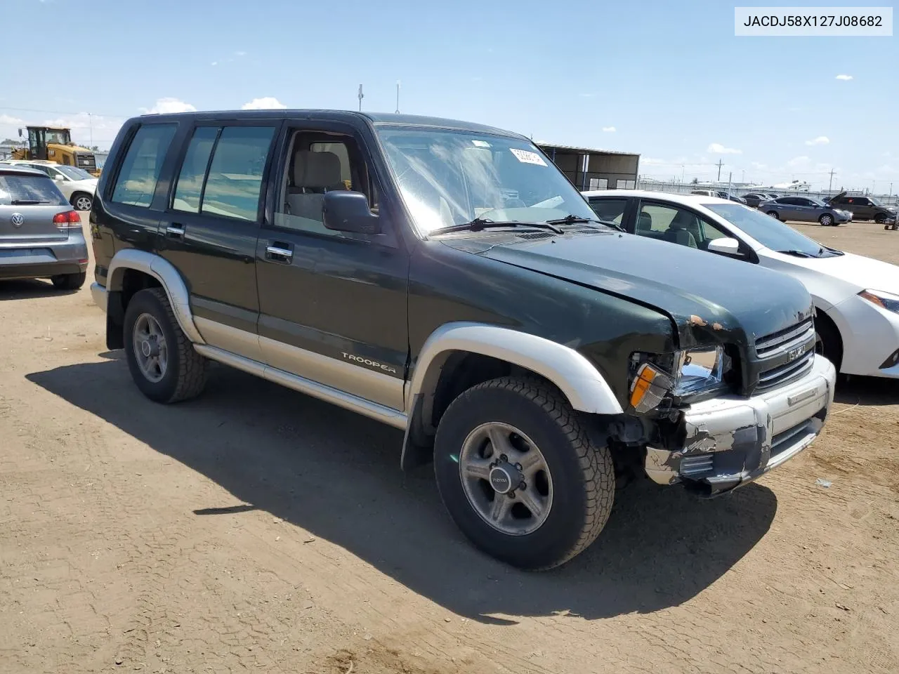 2002 Isuzu Trooper S VIN: JACDJ58X127J08682 Lot: 62386184