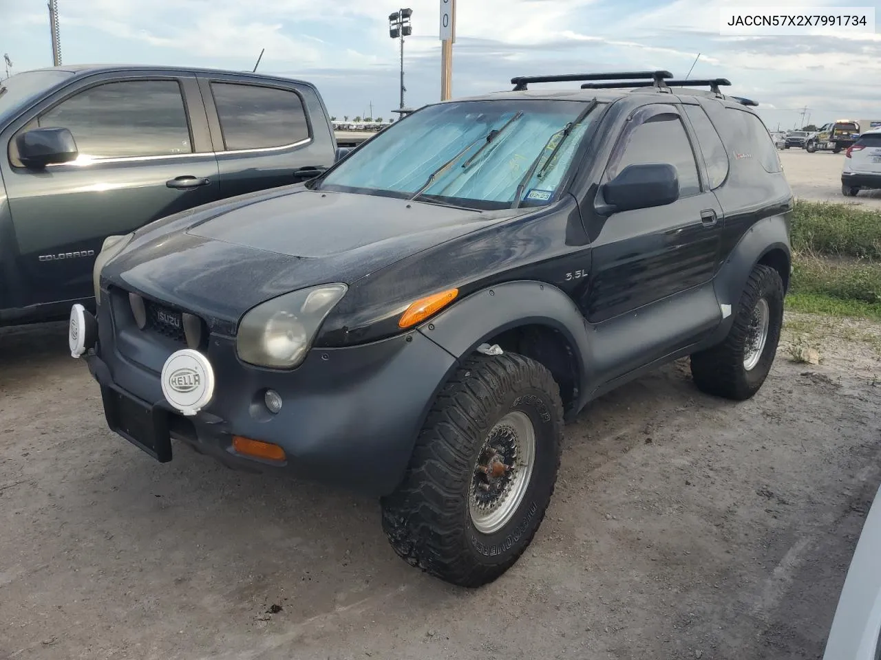 1999 Isuzu Vehicross VIN: JACCN57X2X7991734 Lot: 74878484