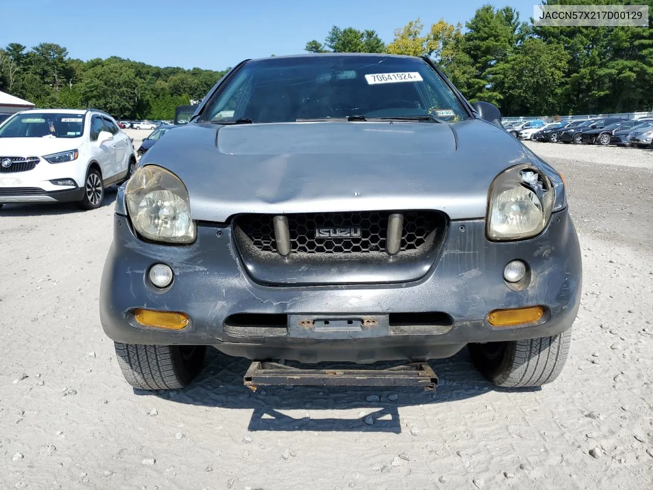 2001 Isuzu Vehicross VIN: JACCN57X217D00129 Lot: 70641924