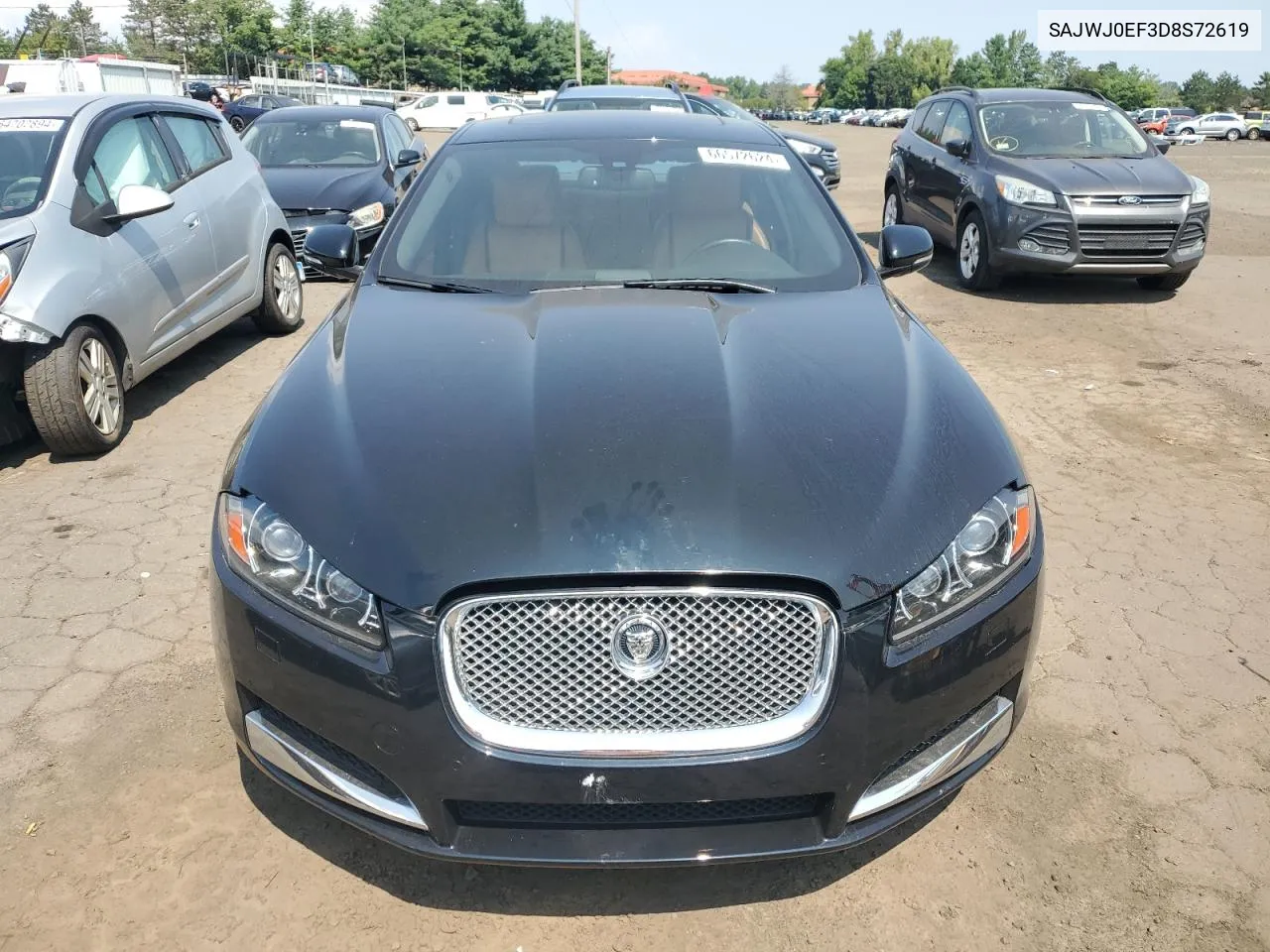 2013 Jaguar Xf VIN: SAJWJ0EF3D8S72619 Lot: 66572624