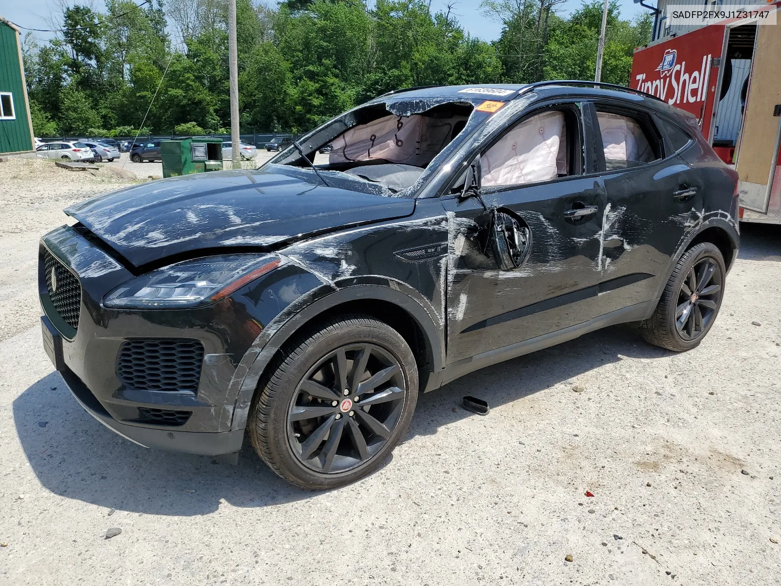 2018 Jaguar E-Pace Se VIN: SADFP2FX9J1Z31747 Lot: 61639604