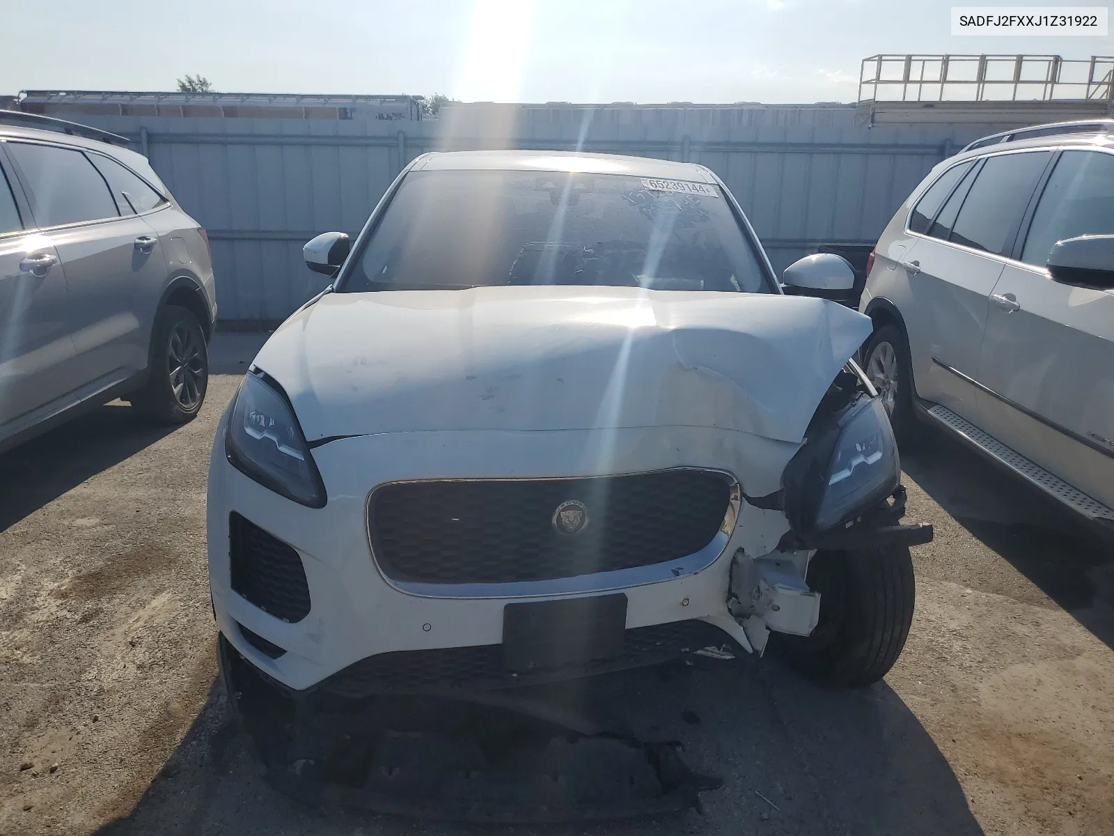 2018 Jaguar E-Pace S VIN: SADFJ2FXXJ1Z31922 Lot: 65239144