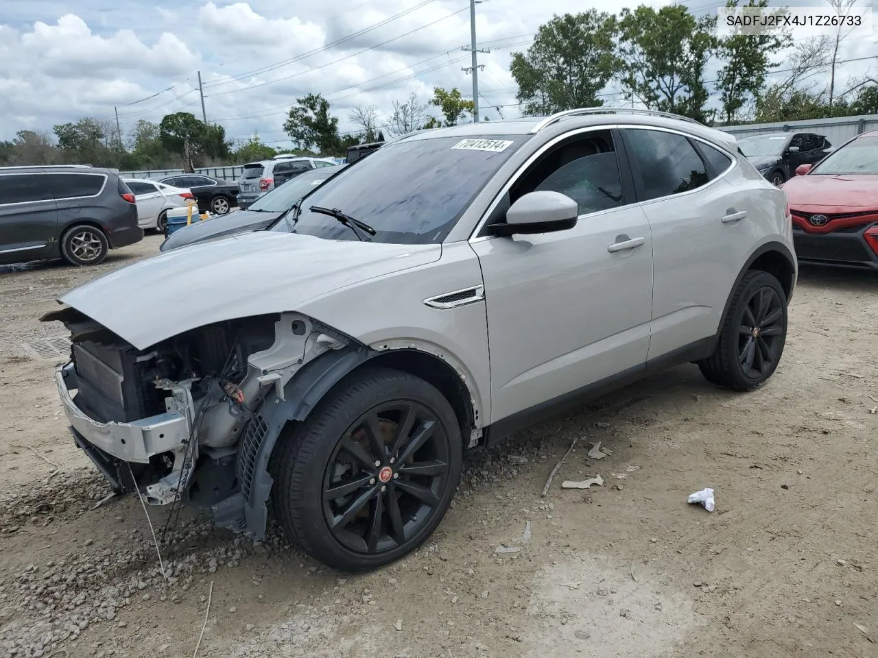 SADFJ2FX4J1Z26733 2018 Jaguar E-Pace S