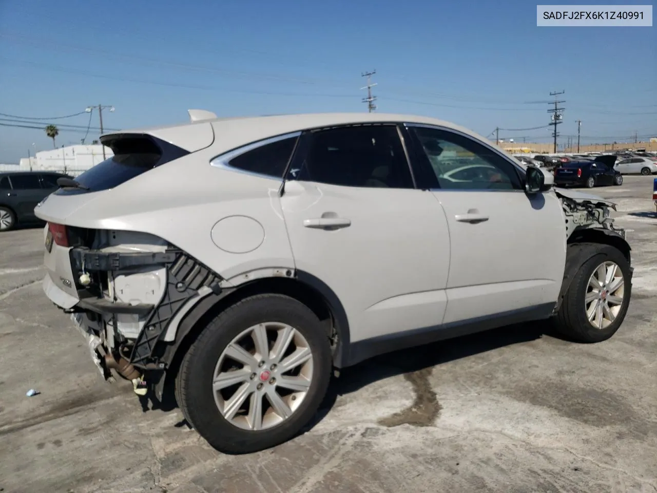 2019 Jaguar E-Pace S VIN: SADFJ2FX6K1Z40991 Lot: 61281094