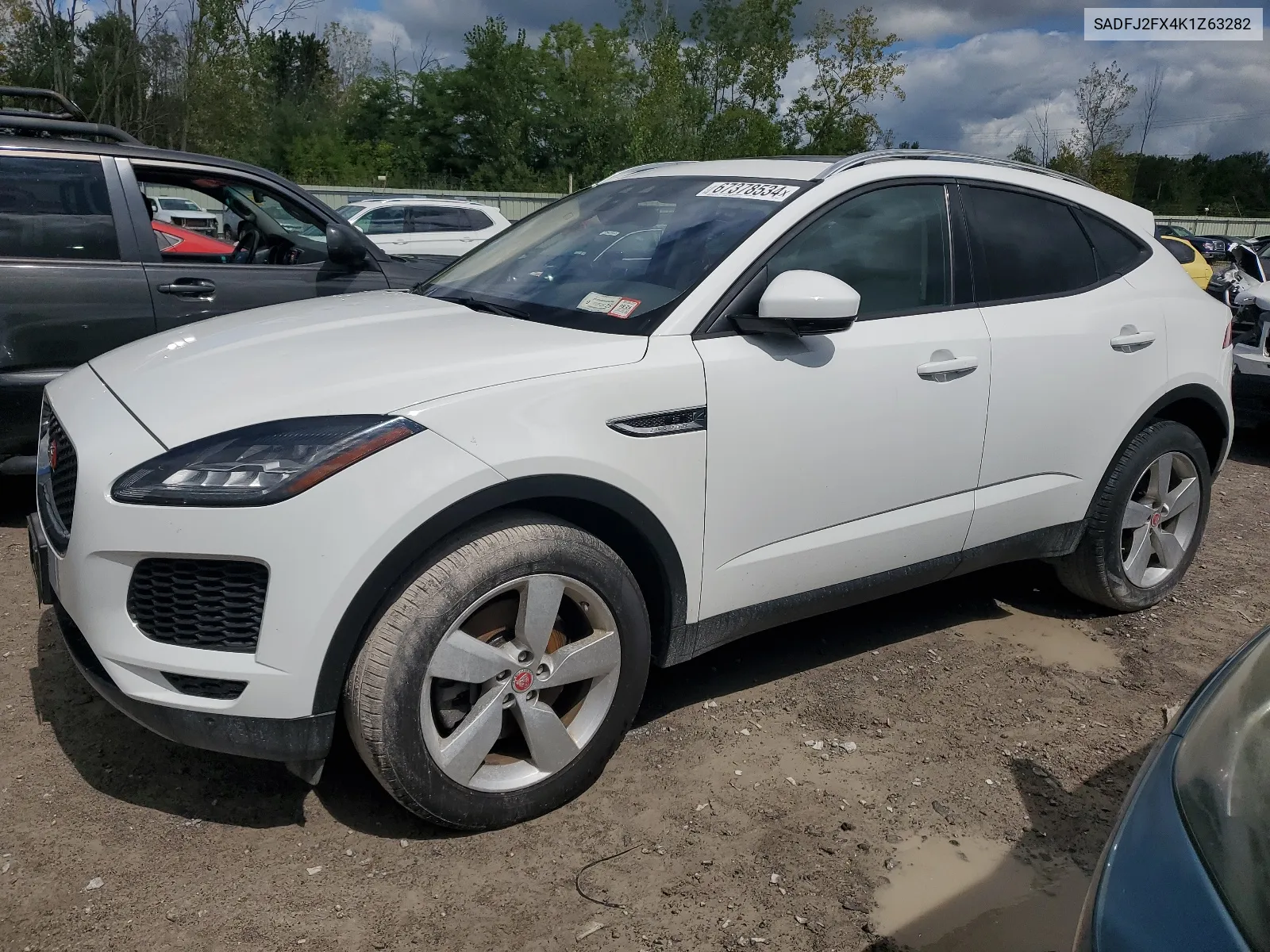 2019 Jaguar E-Pace S VIN: SADFJ2FX4K1Z63282 Lot: 67378534