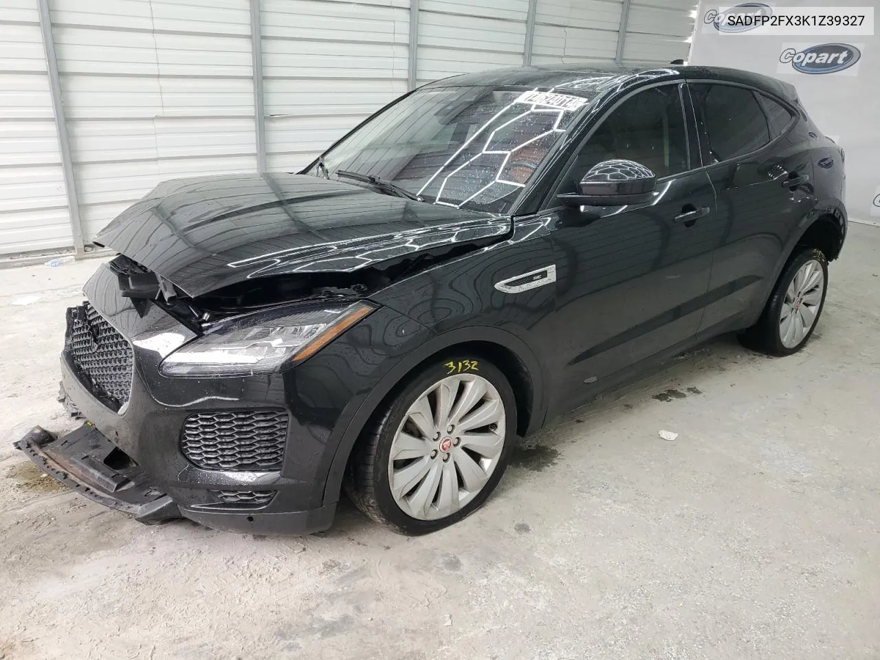 2019 Jaguar E-Pace Se VIN: SADFP2FX3K1Z39327 Lot: 74624014