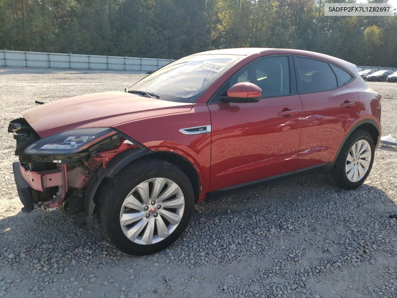 2020 Jaguar E-Pace Se VIN: SADFP2FX7L1Z82697 Lot: 77875634