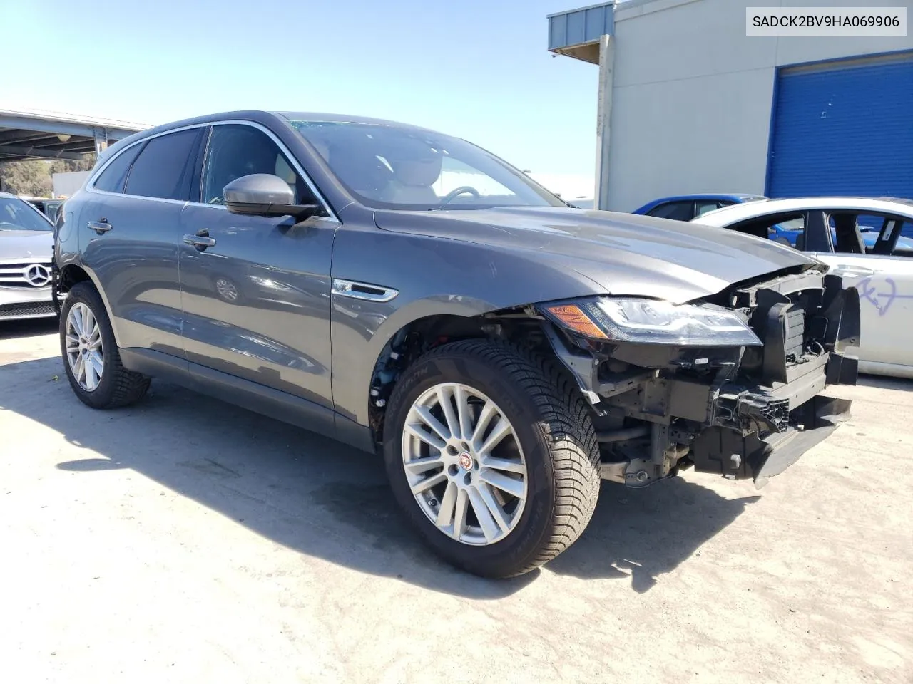 2017 Jaguar F-Pace Prestige VIN: SADCK2BV9HA069906 Lot: 51195564