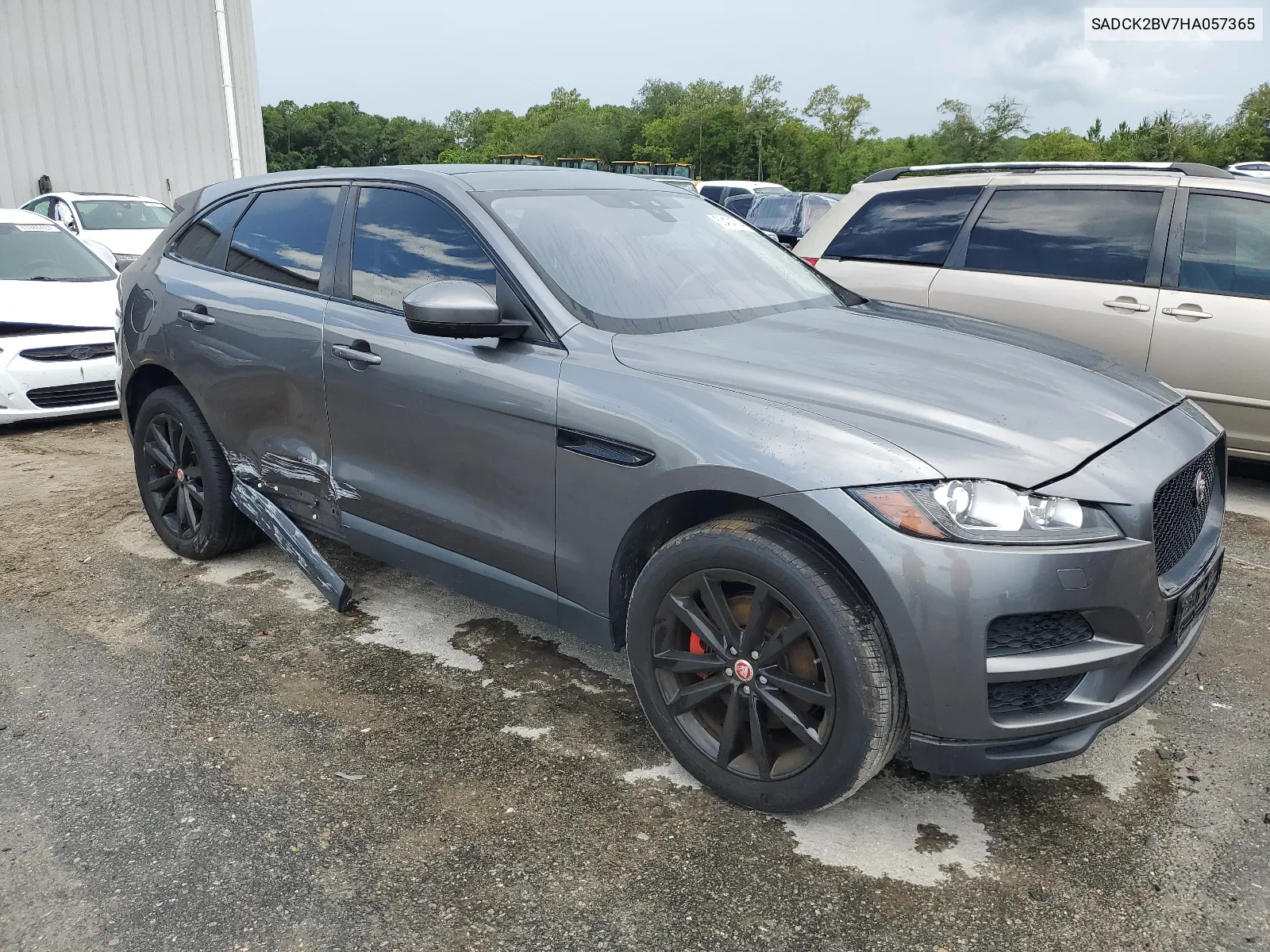 2017 Jaguar F-Pace Prestige VIN: SADCK2BV7HA057365 Lot: 63434714