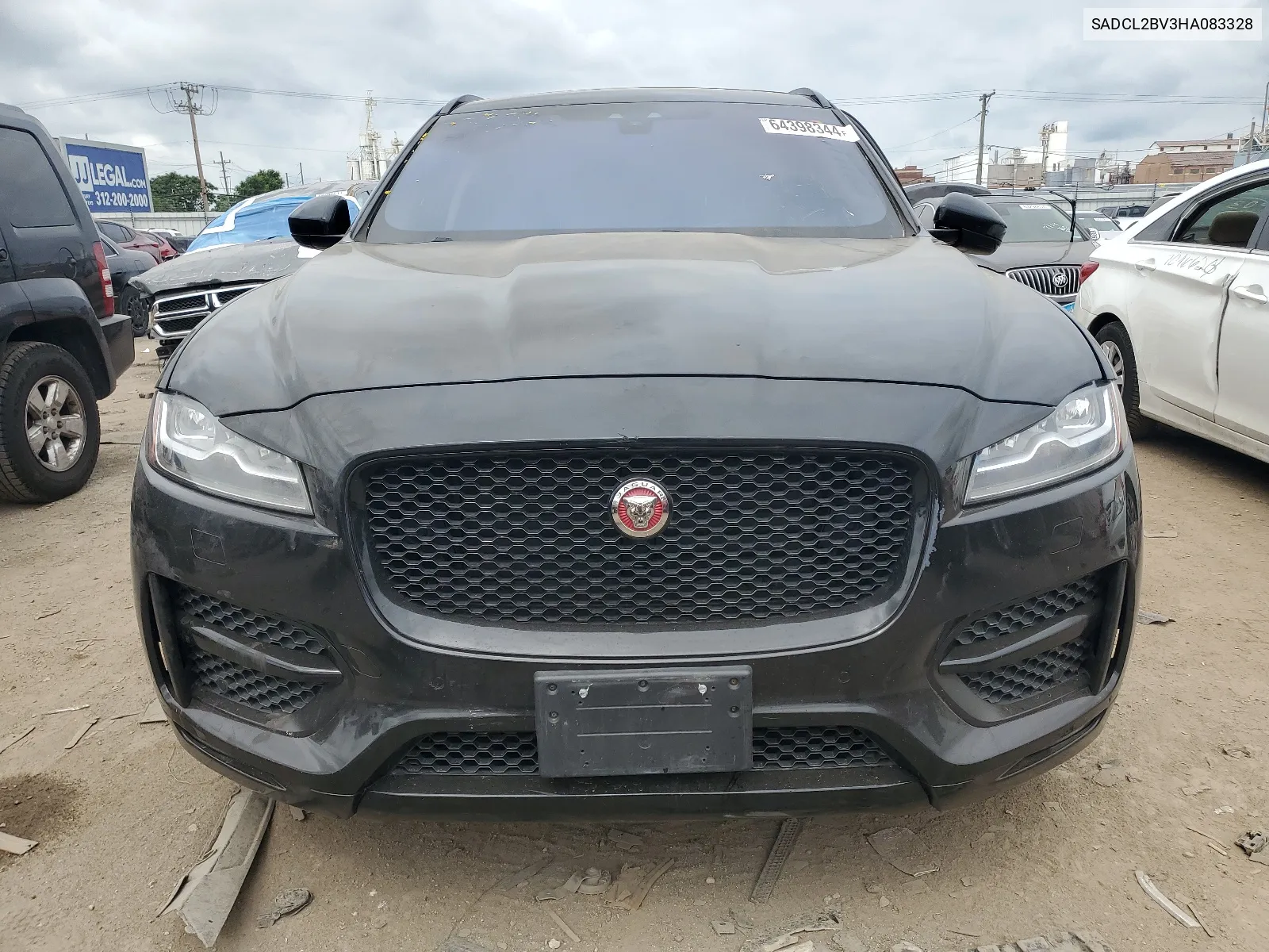 2017 Jaguar F-Pace R - Sport VIN: SADCL2BV3HA083328 Lot: 64398344