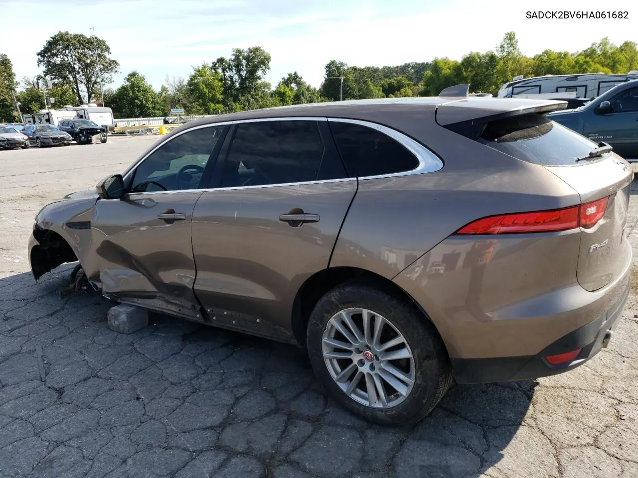 2017 Jaguar F-Pace Prestige VIN: SADCK2BV6HA061682 Lot: 68542694