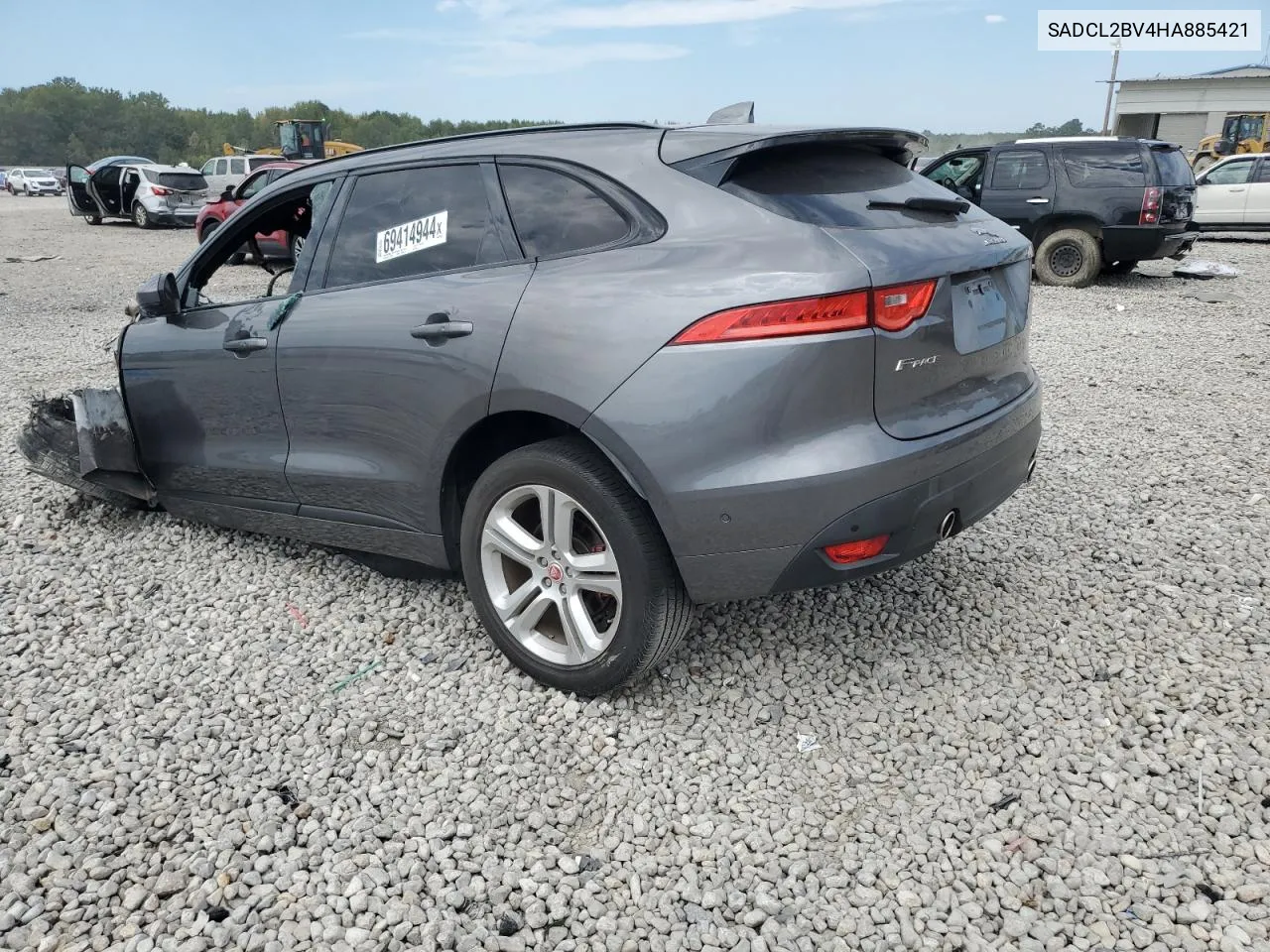 2017 Jaguar F-Pace R - Sport VIN: SADCL2BV4HA885421 Lot: 69414944