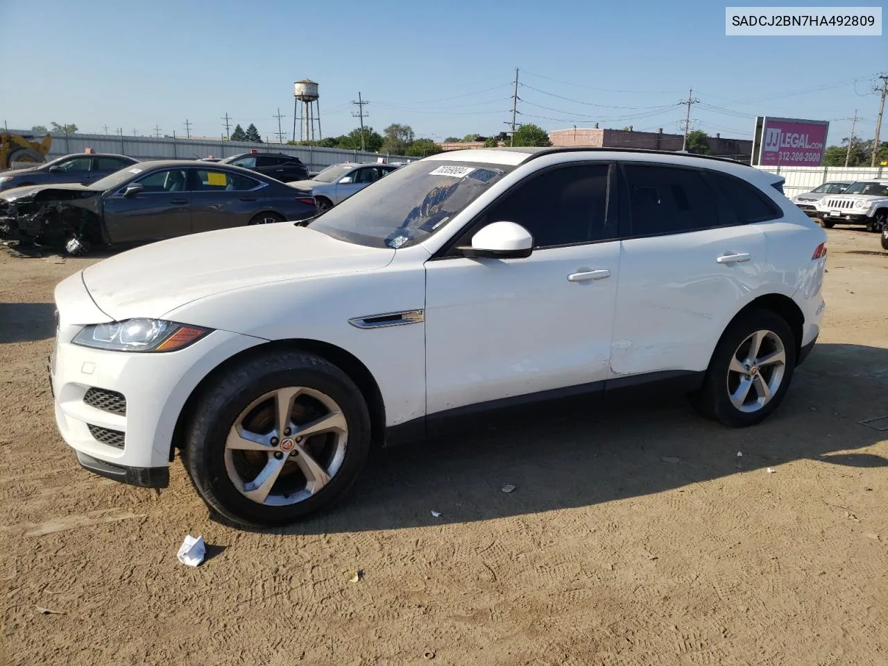 2017 Jaguar F-Pace Premium VIN: SADCJ2BN7HA492809 Lot: 70369804