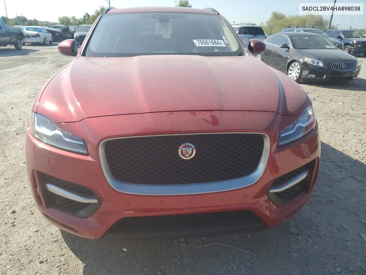 2017 Jaguar F-Pace R - Sport VIN: SADCL2BV4HA898038 Lot: 70501684