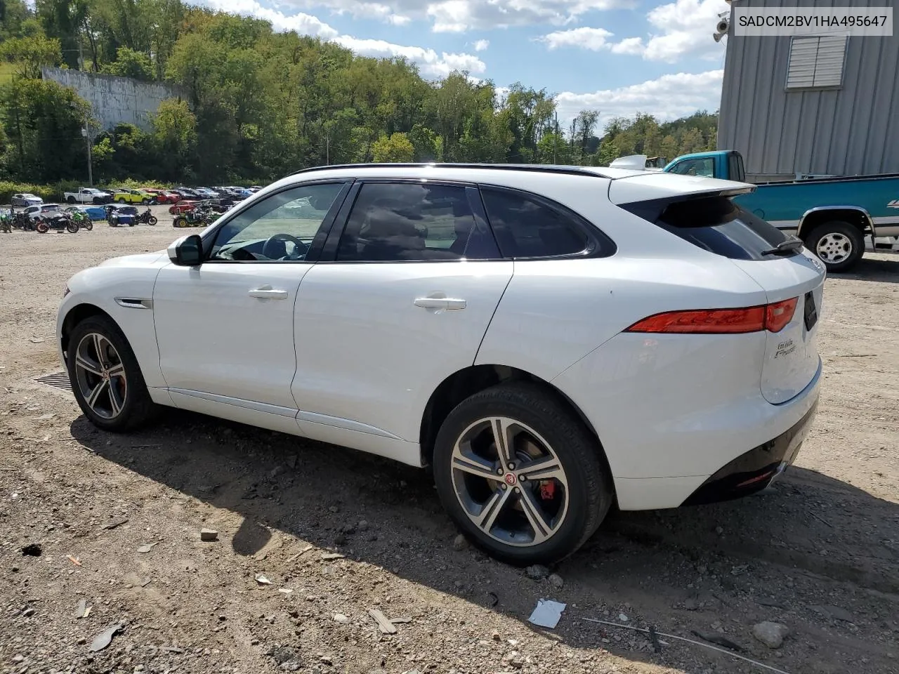 2017 Jaguar F-Pace S VIN: SADCM2BV1HA495647 Lot: 70648344