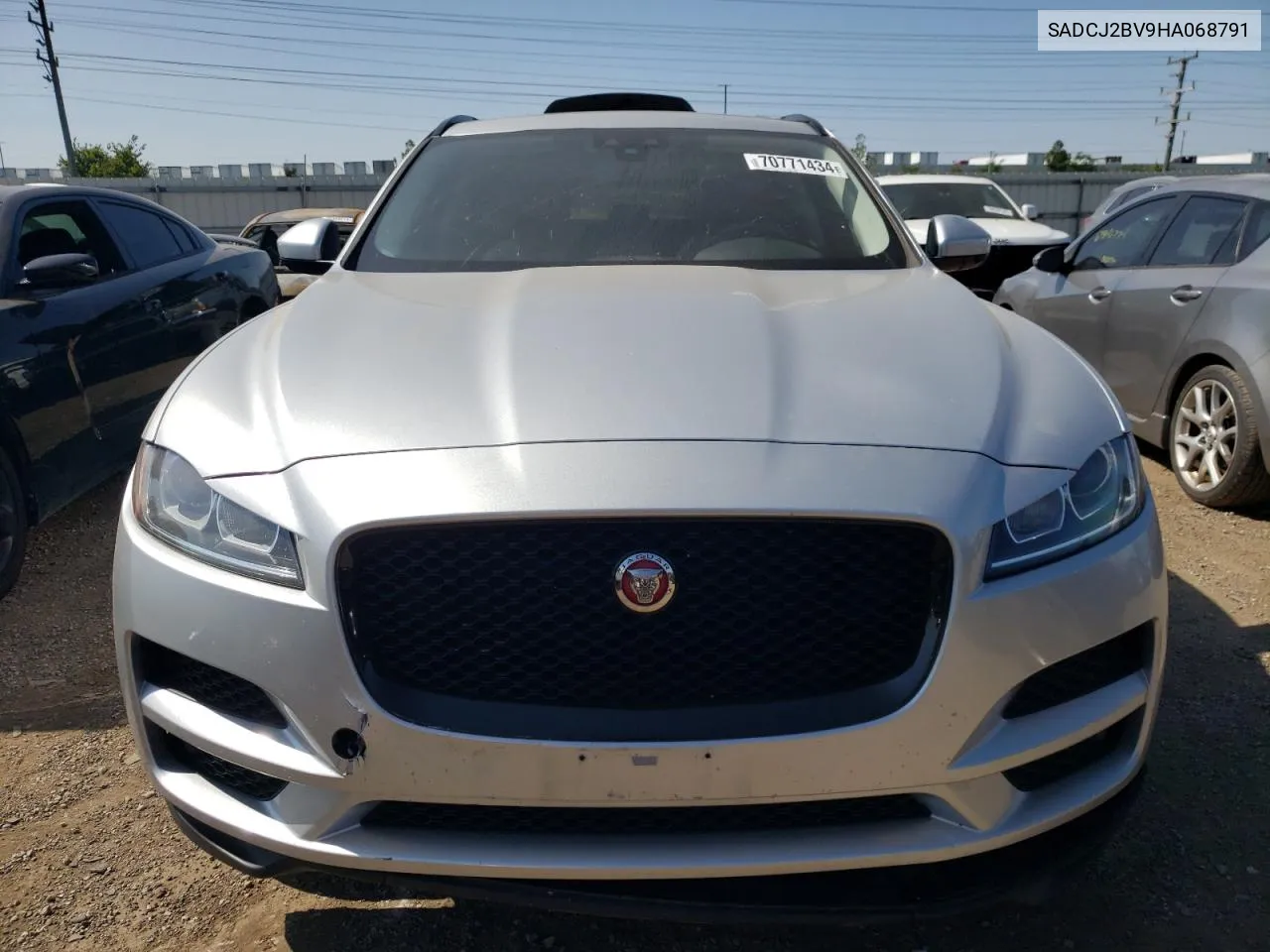 2017 Jaguar F-Pace Premium VIN: SADCJ2BV9HA068791 Lot: 70771434