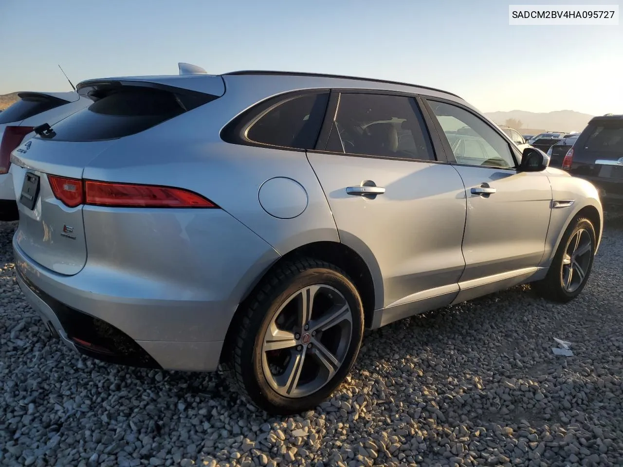 2017 Jaguar F-Pace S VIN: SADCM2BV4HA095727 Lot: 71174554