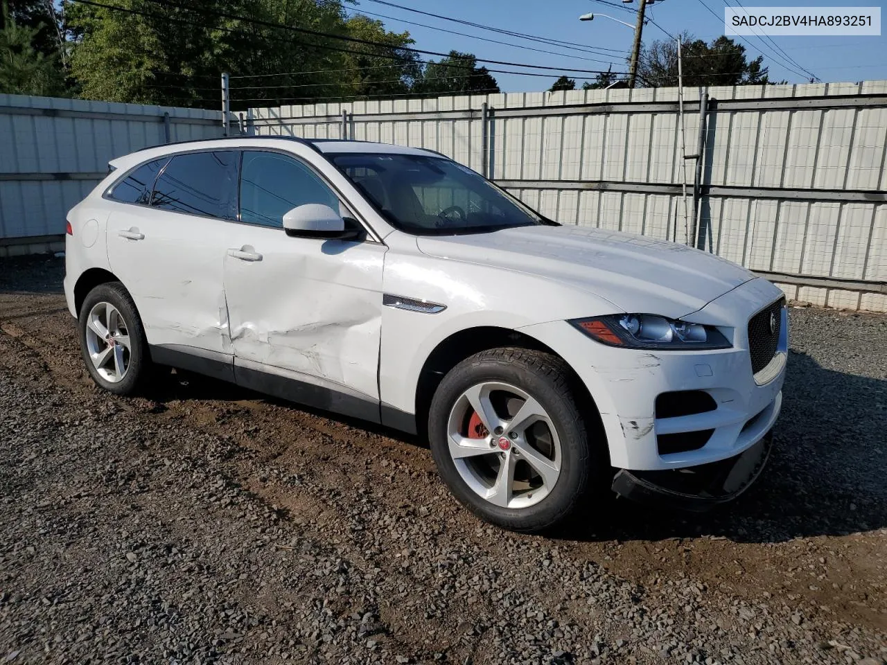 2017 Jaguar F-Pace Premium VIN: SADCJ2BV4HA893251 Lot: 71431814