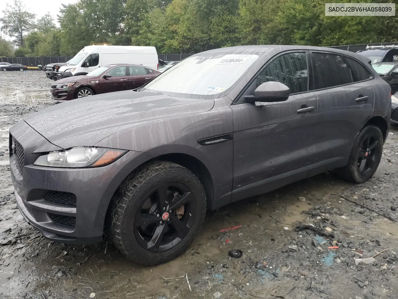 2017 Jaguar F-Pace Premium VIN: SADCJ2BV6HA058039 Lot: 73130494