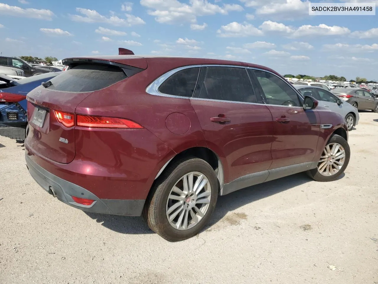 SADCK2BV3HA491458 2017 Jaguar F-Pace Prestige