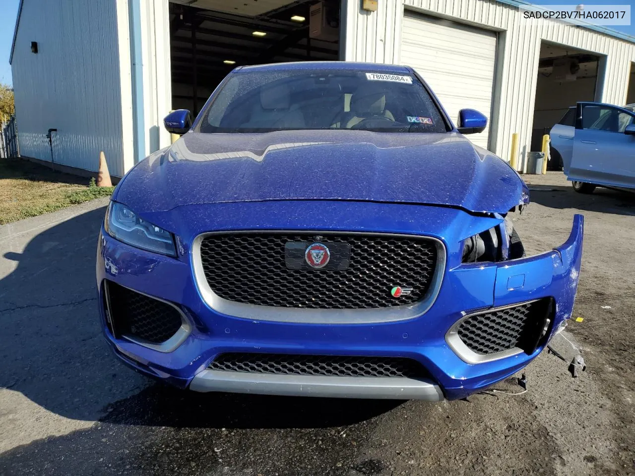 2017 Jaguar F-Pace First Edition VIN: SADCP2BV7HA062017 Lot: 78035084