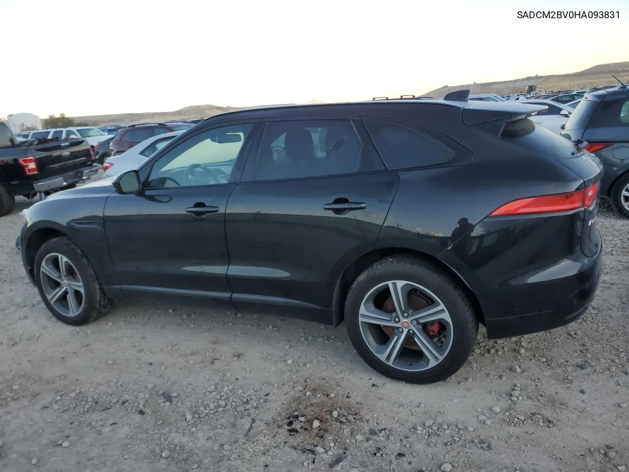 2017 Jaguar F-Pace S VIN: SADCM2BV0HA093831 Lot: 78107714