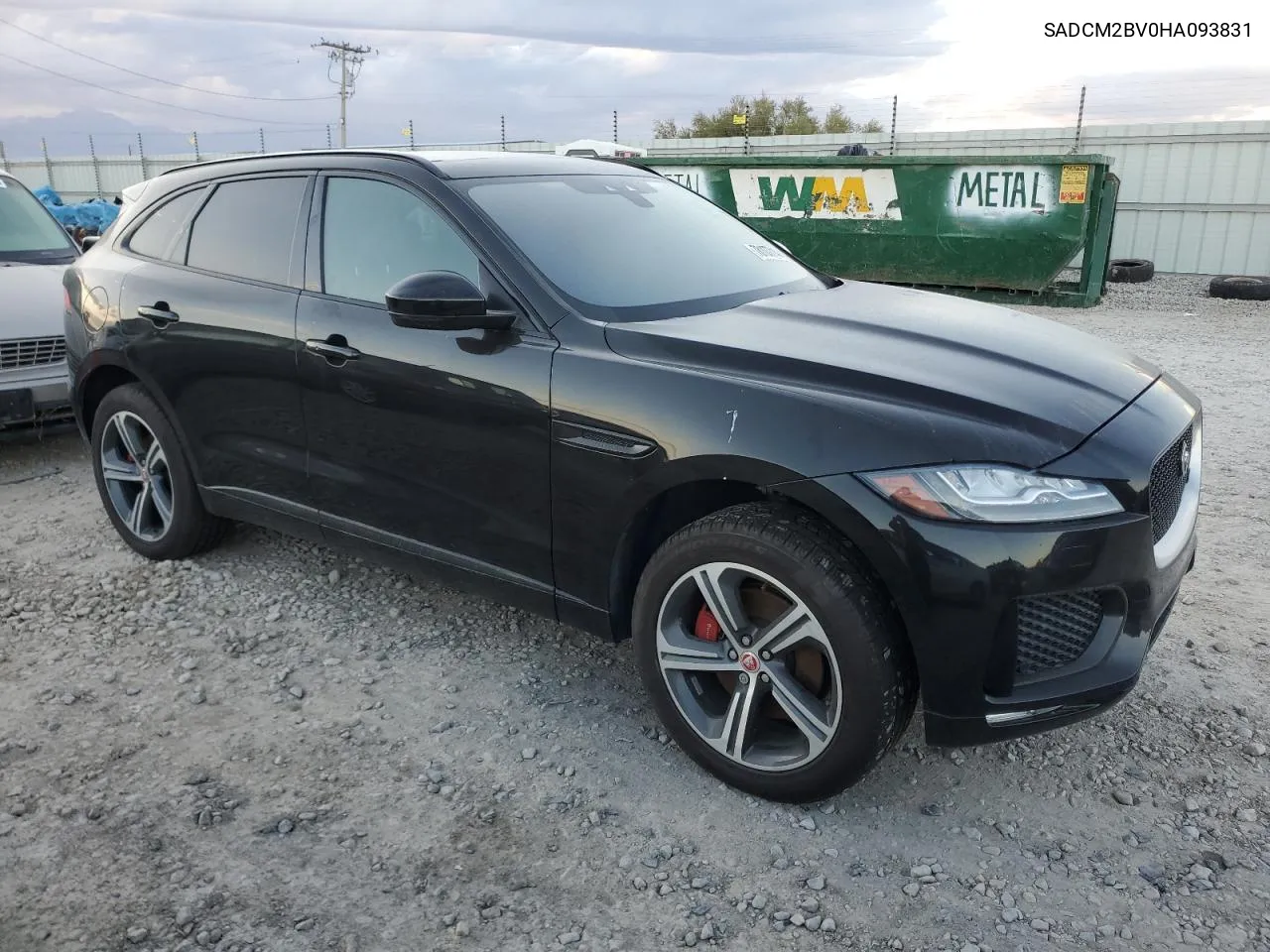 2017 Jaguar F-Pace S VIN: SADCM2BV0HA093831 Lot: 78107714