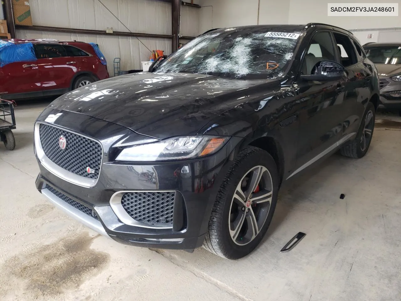 2018 Jaguar F-Pace S VIN: SADCM2FV3JA248601 Lot: 55585212