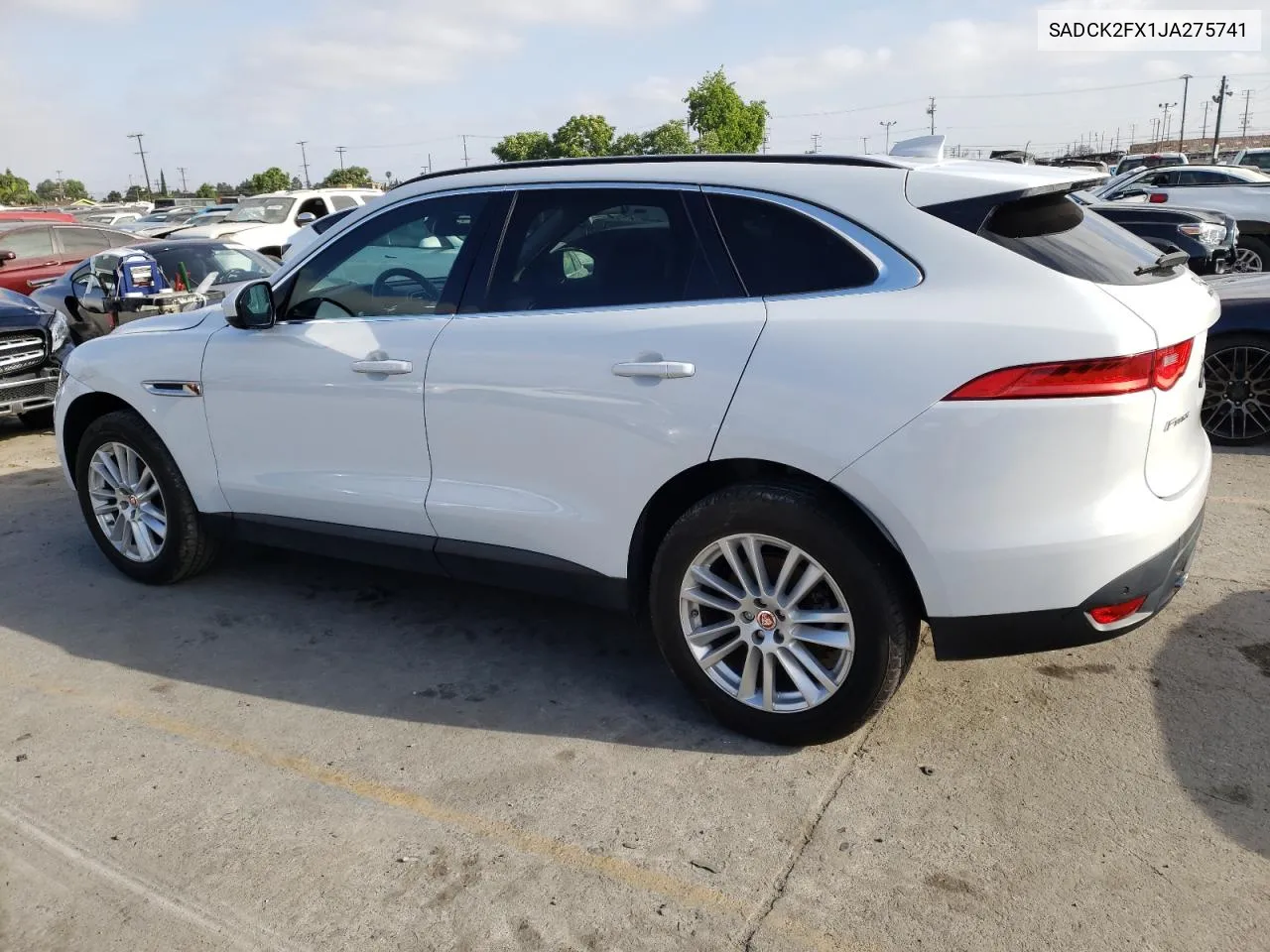 2018 Jaguar F-Pace Prestige VIN: SADCK2FX1JA275741 Lot: 61056744