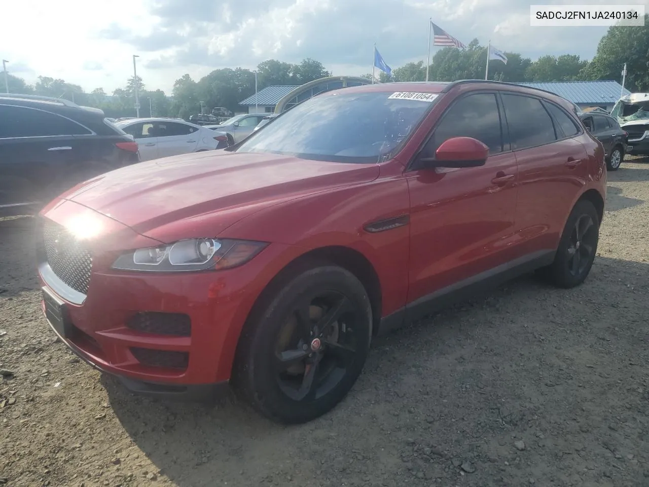 2018 Jaguar F-Pace Premium VIN: SADCJ2FN1JA240134 Lot: 61081054