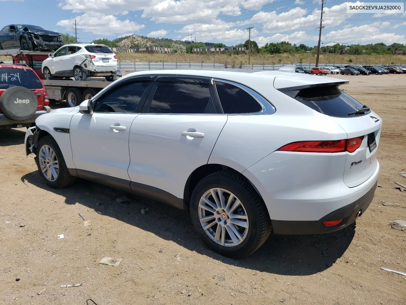 2018 Jaguar F-Pace Prestige VIN: SADCK2EV9JA252000 Lot: 62528844