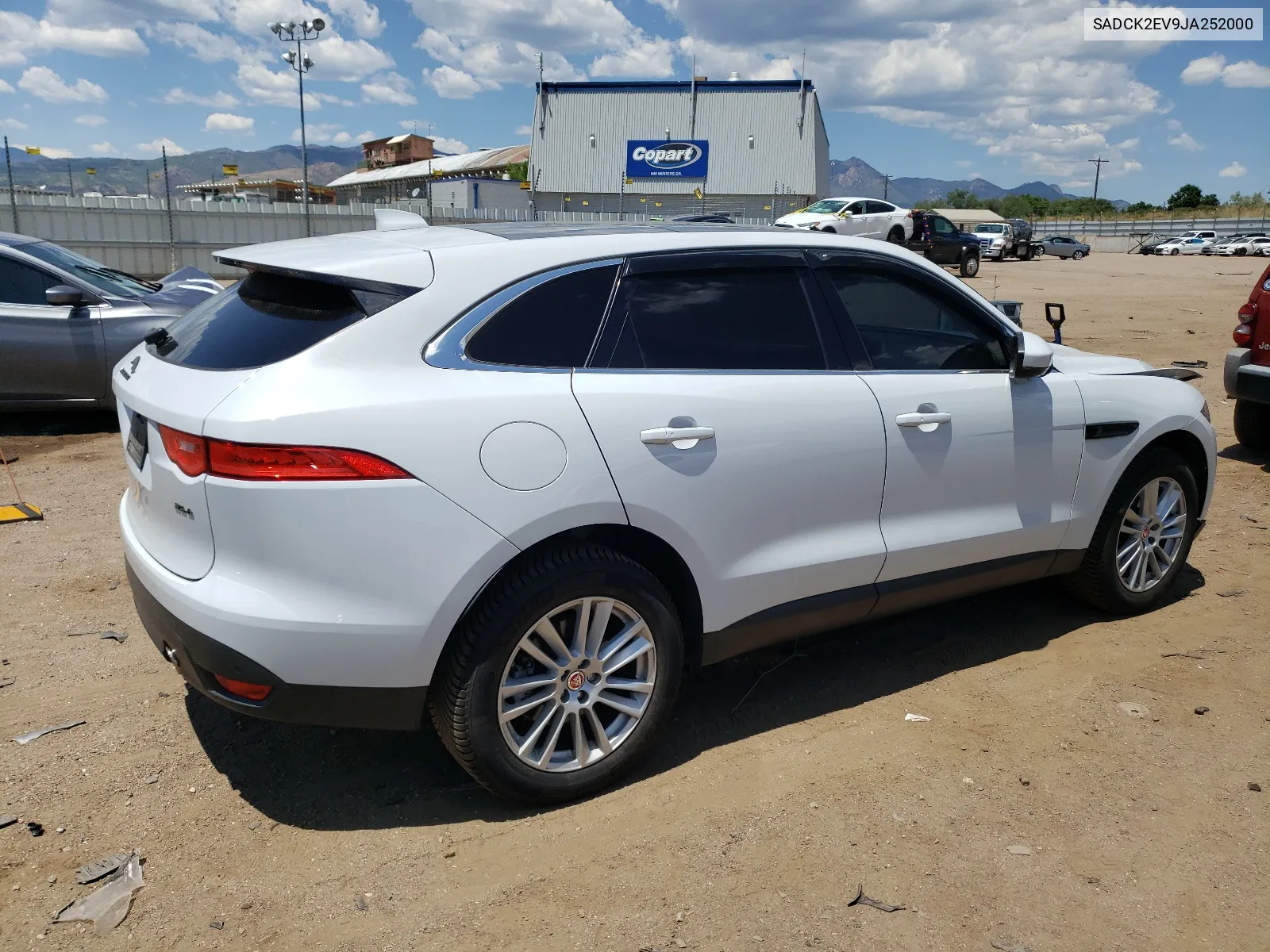 2018 Jaguar F-Pace Prestige VIN: SADCK2EV9JA252000 Lot: 62528844