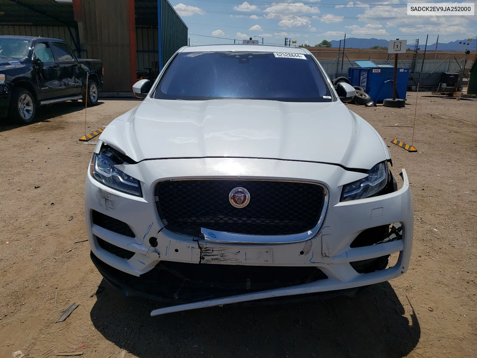 2018 Jaguar F-Pace Prestige VIN: SADCK2EV9JA252000 Lot: 62528844