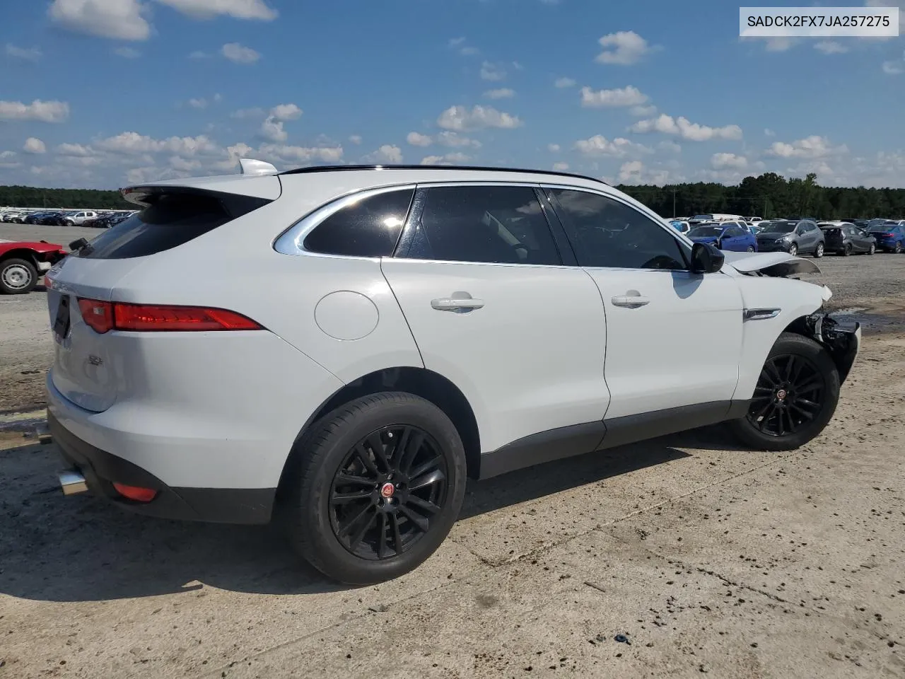 2018 Jaguar F-Pace Prestige VIN: SADCK2FX7JA257275 Lot: 65362904