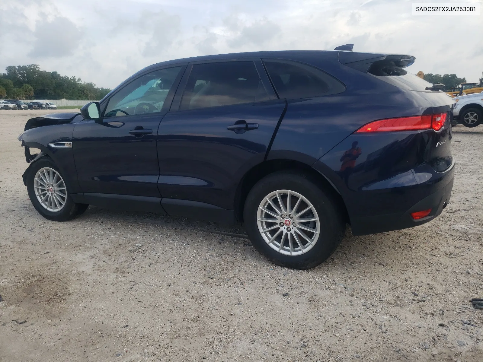 2018 Jaguar F-Pace VIN: SADCS2FX2JA263081 Lot: 65559404