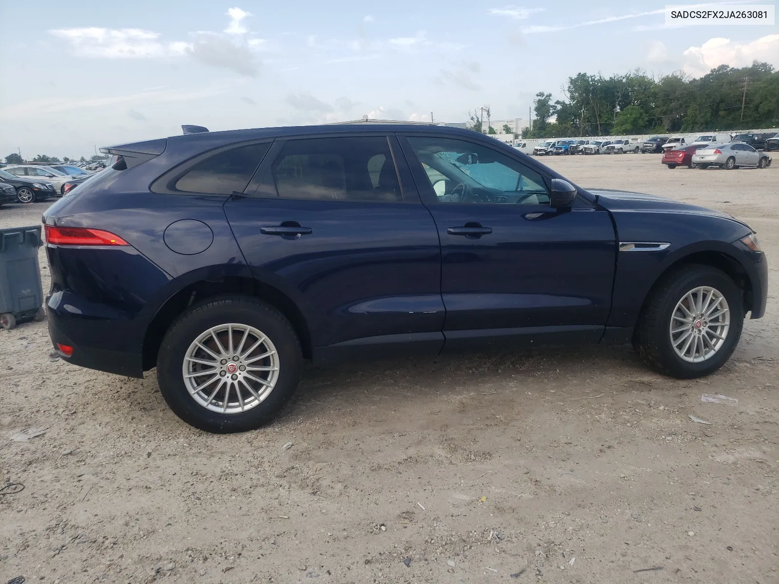 2018 Jaguar F-Pace VIN: SADCS2FX2JA263081 Lot: 65559404